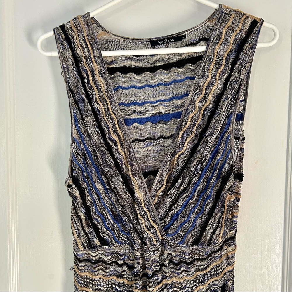 Nic + Zoe Sheer Midi Dress